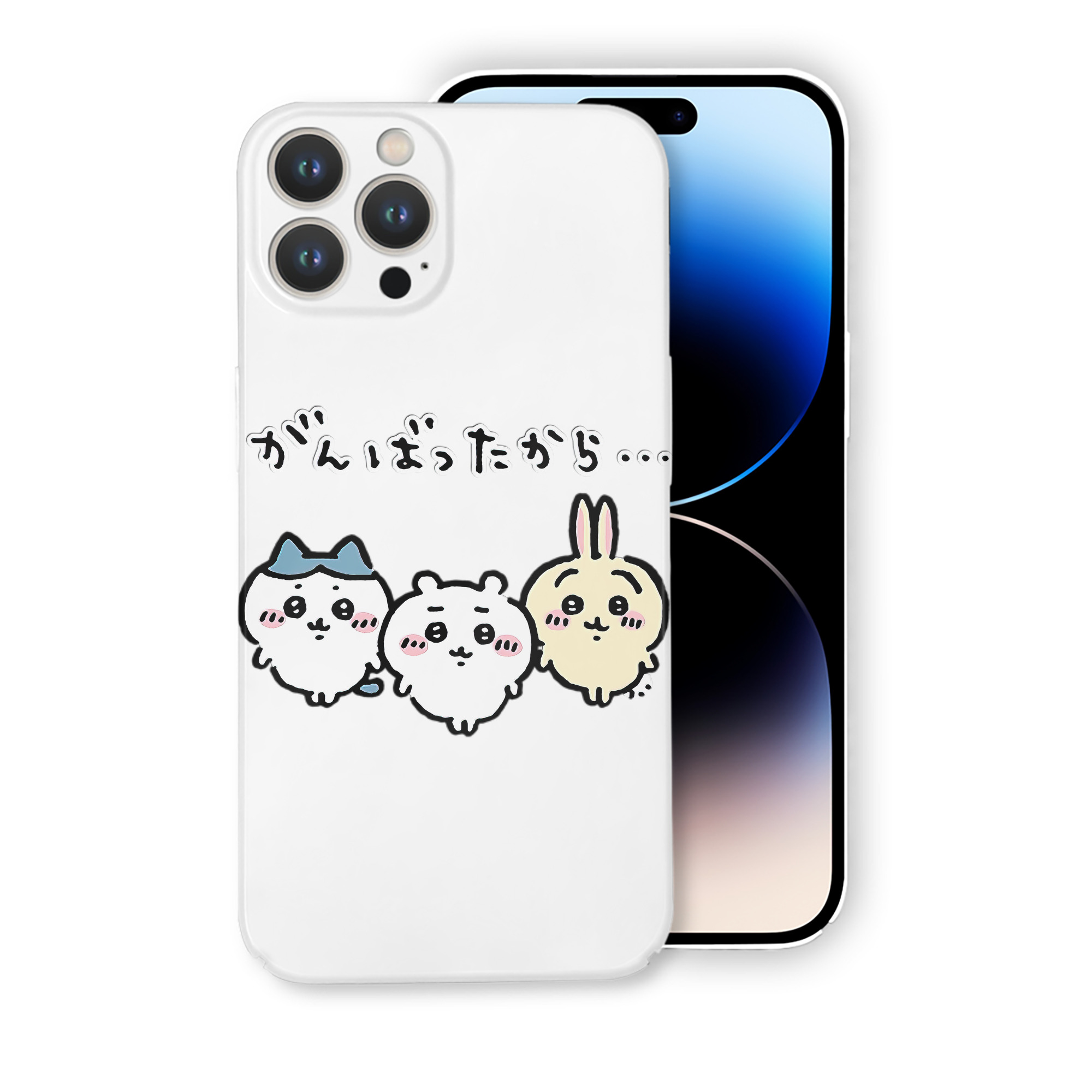 （画像用） ちいかわ ハチワレ Chii-kawa hachiware 【iPhone 14シリーズ対応】ハードケース